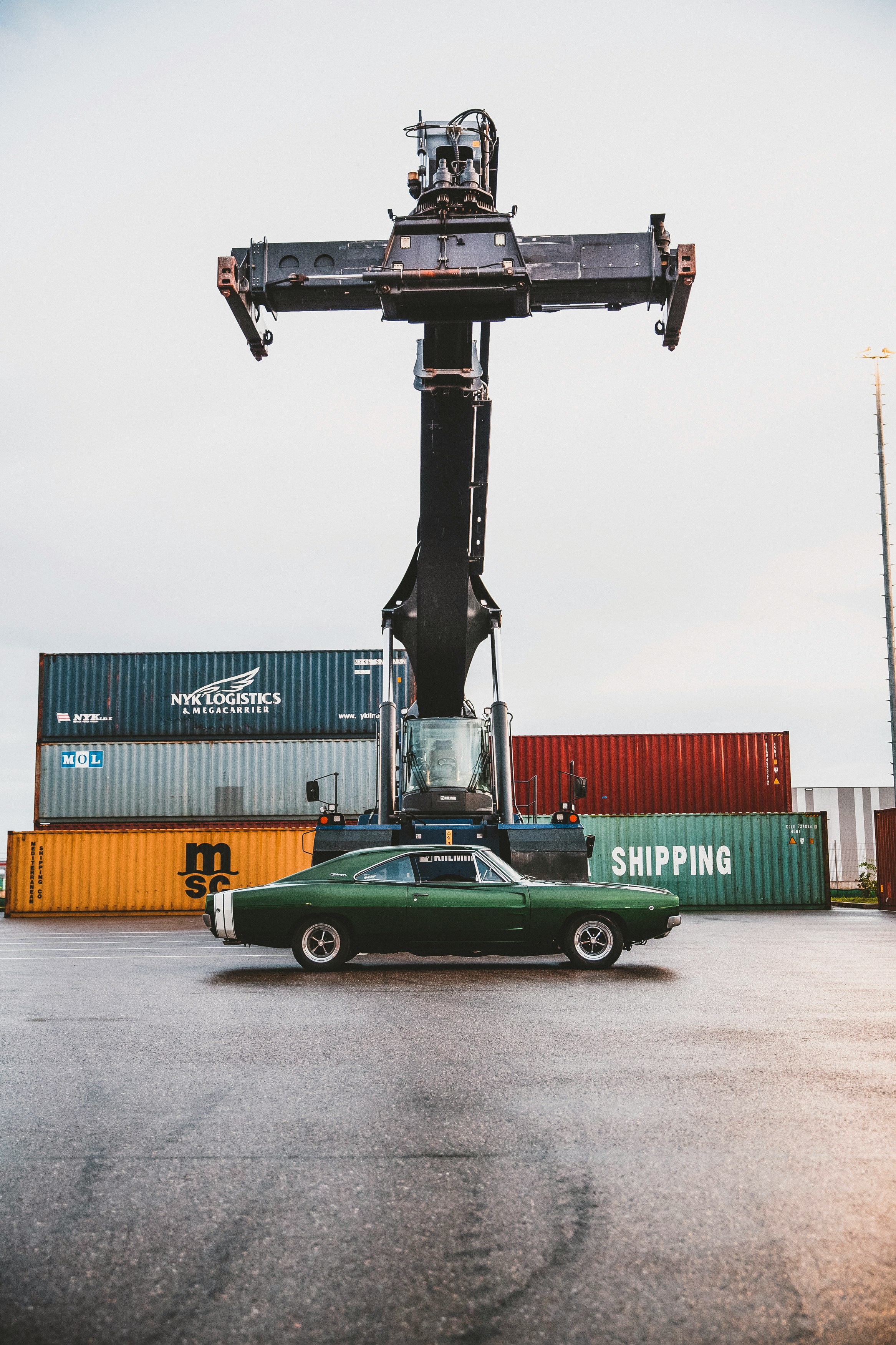 Car shipping truck